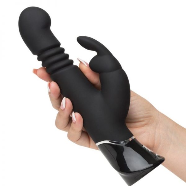 FIFTY SHADES OF GREY GREEDY GIRL RECHARGEABLE THRUSTING G-SPOT RABBIT - Image 2