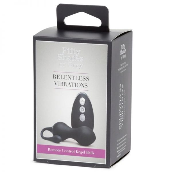 FIFTY SHADES OF GREY RELENTLESS VIBRATIONS REMOTE CONTROL KEGEL BALLS - Image 5