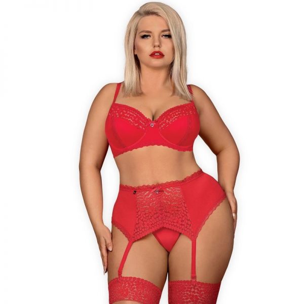 OBSESSIVE - JOLIEROSE THREE PIECES SET XXL