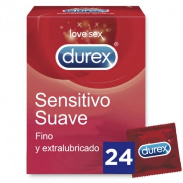 DUREX - SOFT AND SENSITIVE 24 UNITS