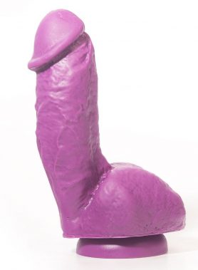 PINK ROOM - ELIAN REALISTIC DILDO PURPLE 17.5 CM
