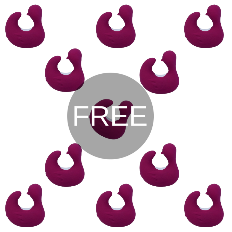 COVERME VIBRATOR PURPLE 10+1 FREE