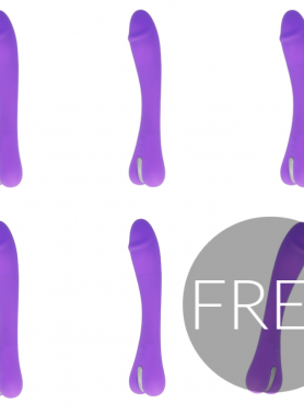 MR BOSS ENZO VIBRATOR PURPLE 5+1 FREE