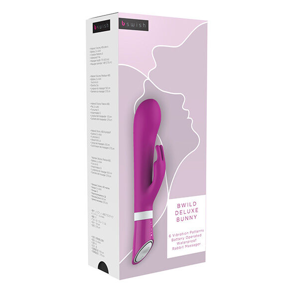 B SWISH - BWILD DELUXE BUNNY RABBIT VIBRATOR RASPBERRY - Image 6