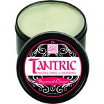 TANTRIC MASSAGE CANDLE WITH PHEROMONES POMEGRANATE GINGER