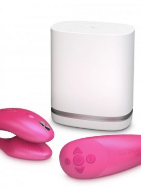WE-VIBE - CHORUS VIBRATOR FOR COUPLES WITH SQUEEZE CONTROL PINK
