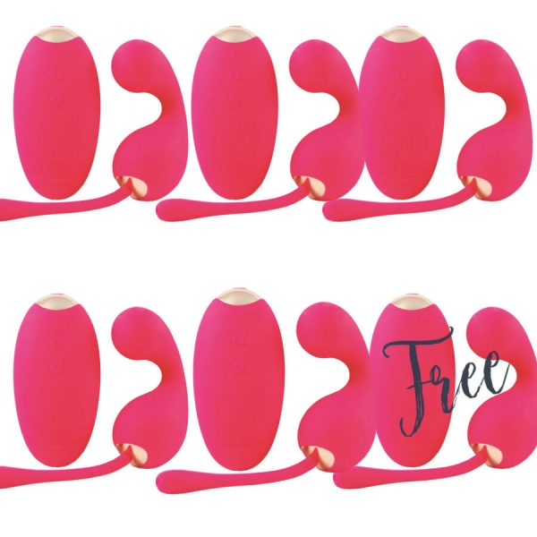 TREASURE IOWA SILICONE PINK 5+1 FREE