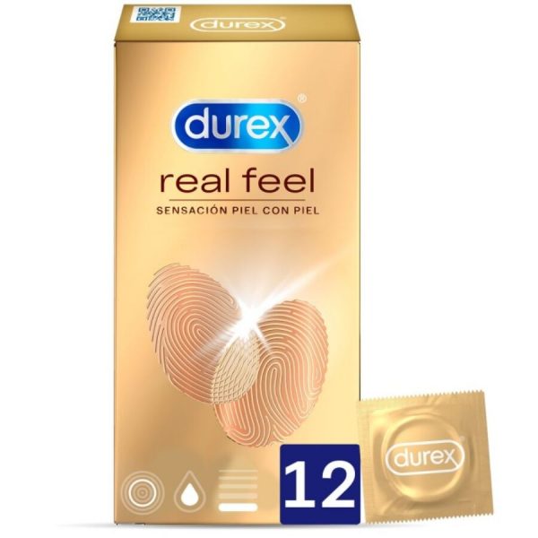 DUREX - REAL FEEL 12 UNITS