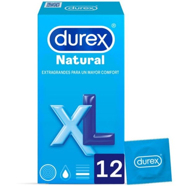 DUREX - NATURAL XL 12 UNITS