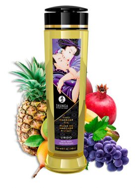SHUNGA - EROTIC MASSAGE OIL LIBIDO 240 ML