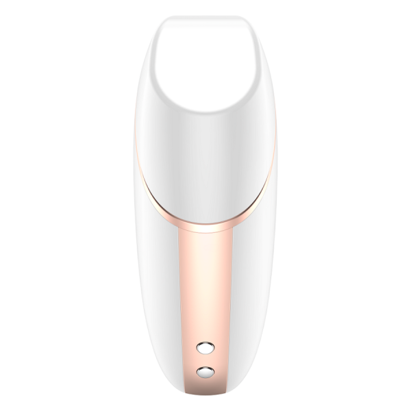 SATISFYER - LOVE TRIANGLE AIR PULSE STIMULATOR & VIBRATOR WHITE - Image 6