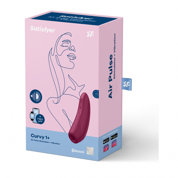 SATISFYER - CURVY 1 + RED PINK - Image 7