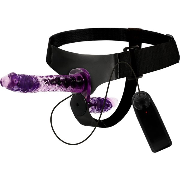 HARNESS ATTRACTION - RODNEY DOUBLE PENETRACI N VIBRATOR 18 CM -O- 3.5 CM - Image 2