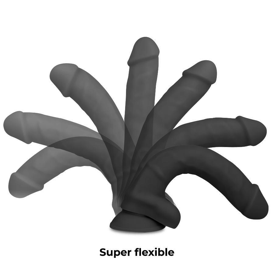COCK MILLER - SILICONE DENSITY COCKSIL ARTICULABLE BLACK 24 CM - Image 3