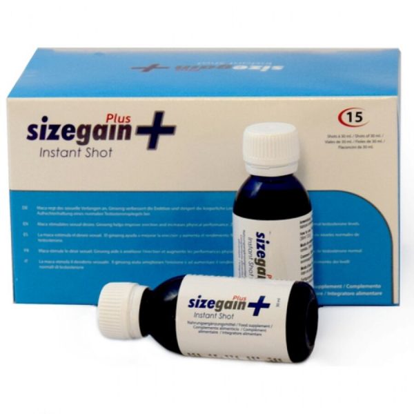 SIZEGAIN PLUS INSTANT SHOT 15 UNITS