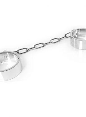 METAL HARD - ANKLE HANDCUFFS WITH ALLEN KEY SUBMISSION BDSM