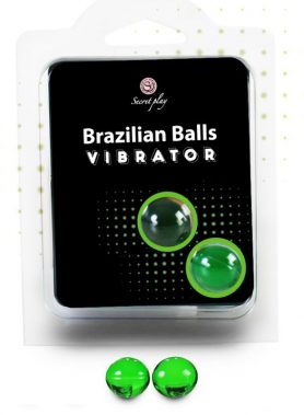 SECRETPLAY - 2 SHOCK BRAZILIAN BALLS SET