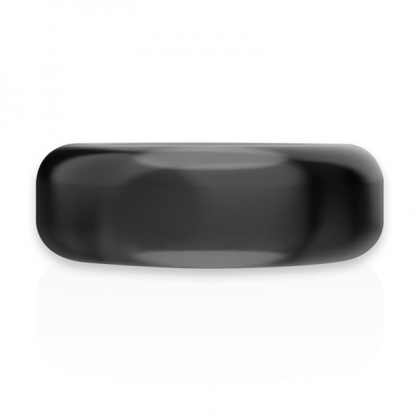 POWERING - SUPER FLEXIBLE AND RESISTANT PENIS RING 4.8CM PR05 BLACK - Image 4