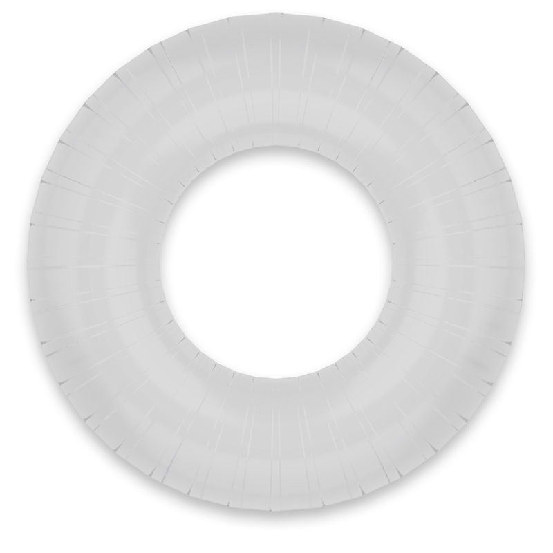 POWERING- SUPER FLEXIBLE AND RESISTANT PENIS RING 4.5CM PR07 CLEAR - Image 3