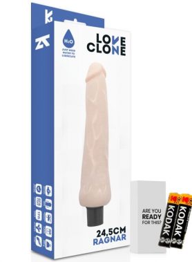 LOVECLONE - RAGNAR SELF LUBRICATION VIBRATOR 24.5 CM -O- 3.5 CM