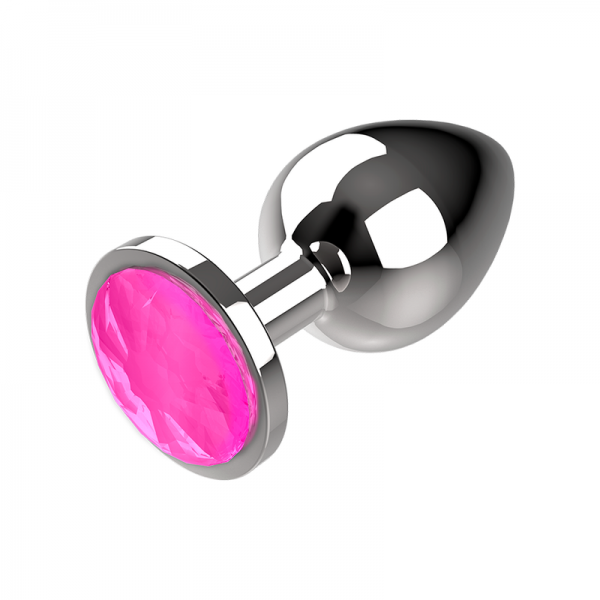 COQUETTE CHIC DESIRE ANAL PLUG METAL PINK SIZE S 2.7X 8CM - Image 7