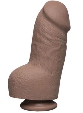 DOC JOHNSON FAT D 14CM WITH BALLS -ULTRASKYN CARAMEL