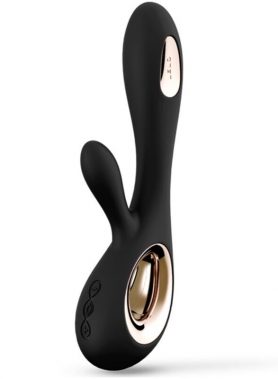 LELO - SORAYA WAVE VIBRATOR RABBIT BLACK