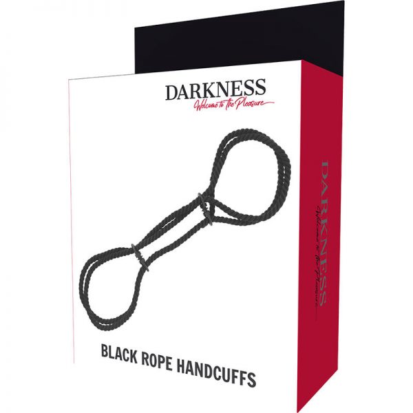 DARKNESS - 100% COTTON ROPE HANDCUFFS OR ANKLE HANDCUFFS - Image 2