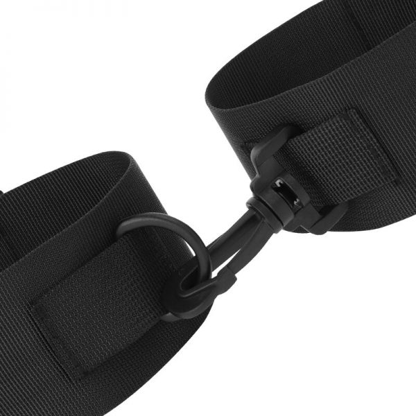 DARKNESS - BLACK NYLON ANKLE CUFFS - Image 3