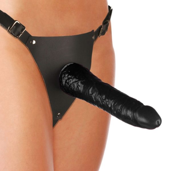 FETISH FANTASY LEATHER STRAP-ON