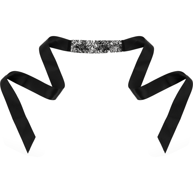 COQUETTE CHIC DESIRE - LACE MASK BLACK - Image 4