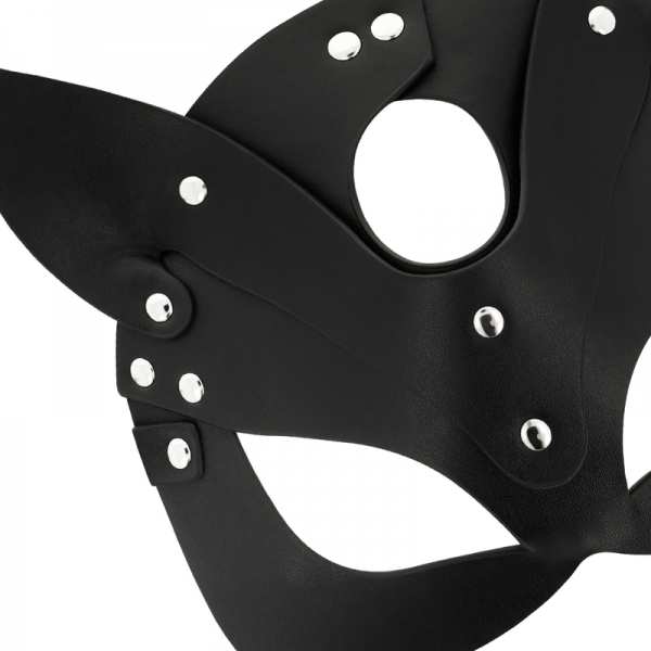 COQUETTE CHIC DESIRE - VEGAN LEATHER MASK WITH BUNNY EARS - Image 4