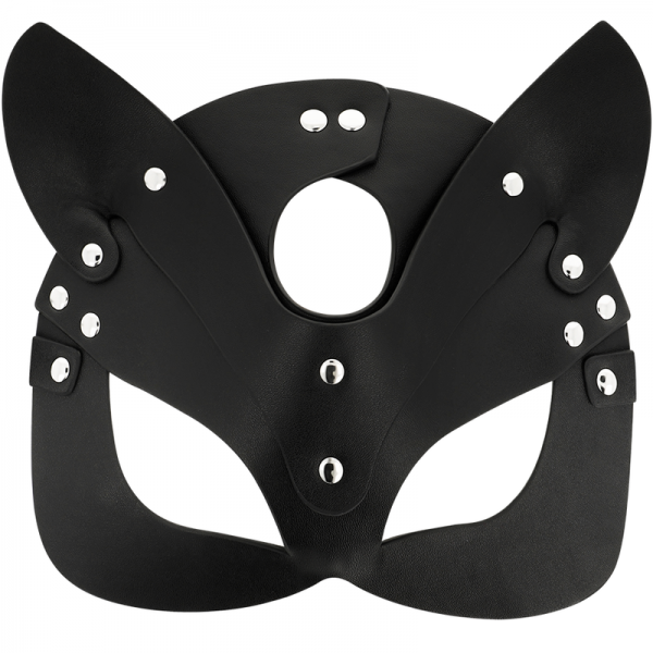 COQUETTE CHIC DESIRE - VEGAN LEATHER MASK WITH BUNNY EARS - Image 5