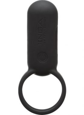 TENGA - SVR SMART BLACK VIBRATOR RING
