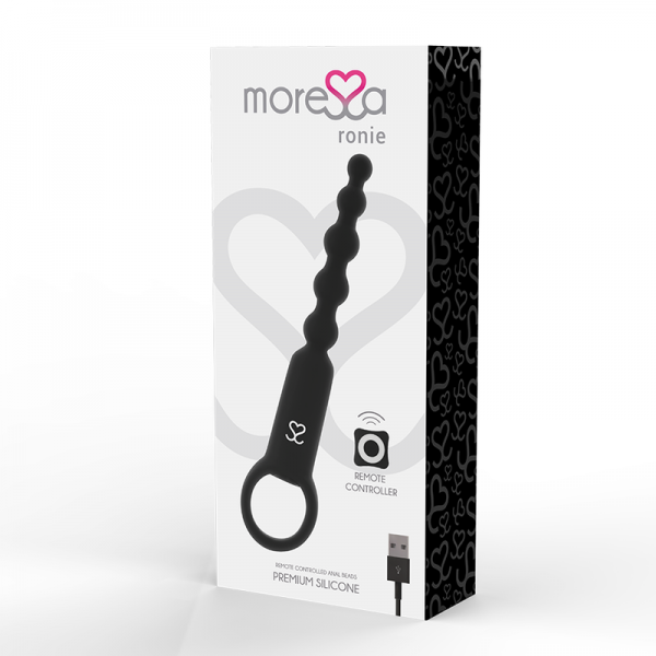 MORESSA - RONIE REMOTE CONTROL BLACK ANAL PLEASURE - Image 2