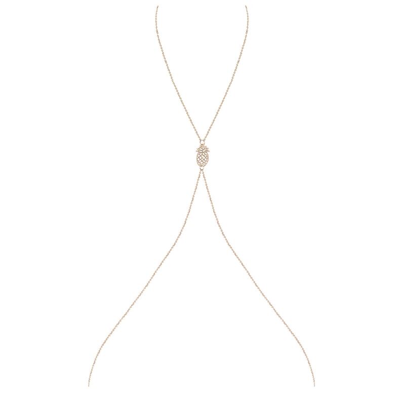 OBSESSIVE - BIJOU-901 GOLD NECKLACE ONE SIZE - Image 3
