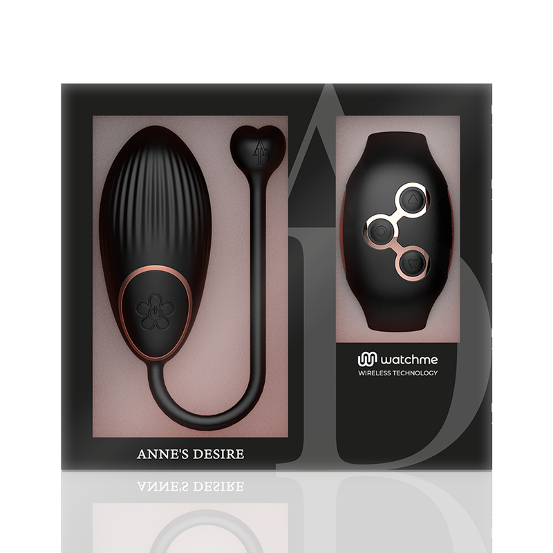 ANNE'S DESIRE - EGG REMOTE CONTROL TECHNOLOGY WATCHME BLACK/GOLD - Image 3