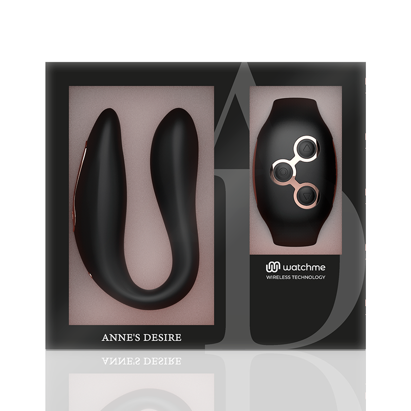 ANNE'S DESIRE - DUAL PLEASURE TECNOLOG A WATCHME BLACK/GOLD - Image 19