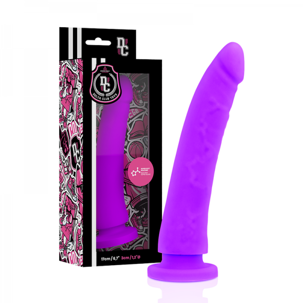 DELTA CLUB - TOYS HARNESS + DONG PURPLE SILICONE 17 CM -O- 3 CM - Image 3