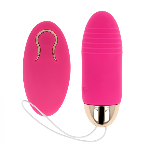 OHMAMA - REMOTE CONTROL VIBRATING EGG 10 SPEEDS PINK - Image 2