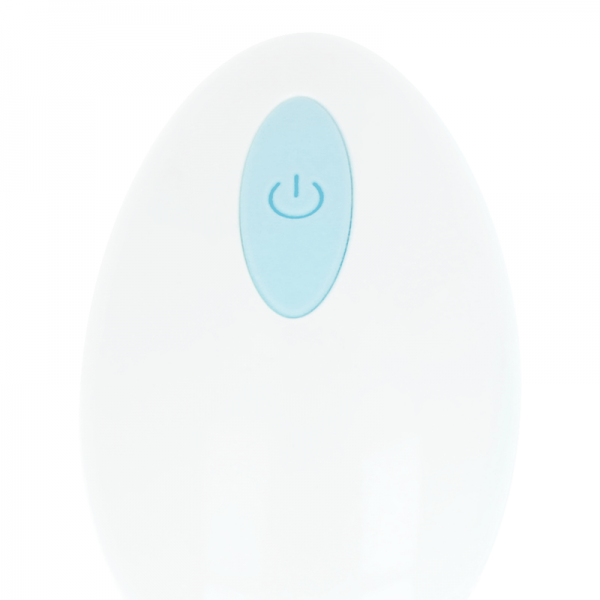 OHMAMA - TEXTURED VIBRATING EGG 10 MODES BLUE - Image 4