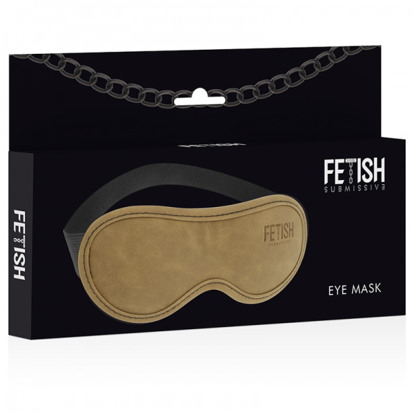 FETISH SUBMISSIVE ORIGEN - VEGAN LEATHER MASK WITH NEOPRENE LINING - Image 3