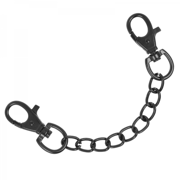 FETISH SUBMISSIVE ORIGEN - VEGAN LEATHER HANDCUFFS WITH NEOPRENE LINING - Image 4