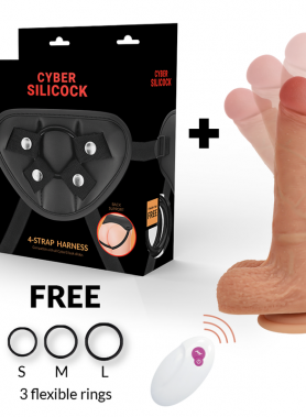 CYBER SILICOCK - STRAP-ON MR RICK REMOTE CONTROL