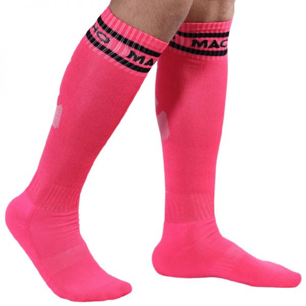 MACHO - LONG SOCKS ONE SIZE PINK - Image 2