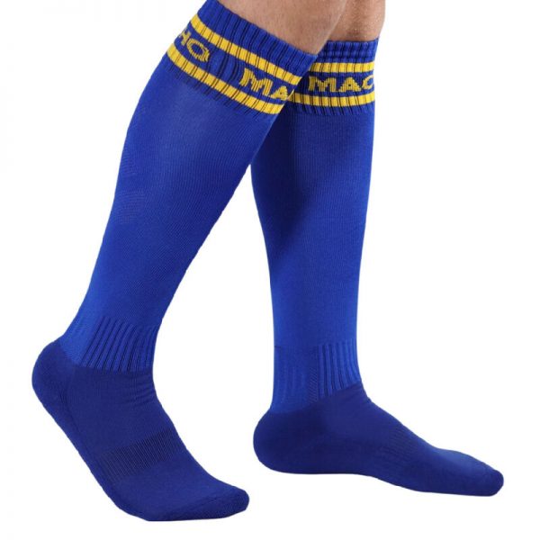 MACHO - LONG SOCKS ONE SIZE BLUE - Image 2