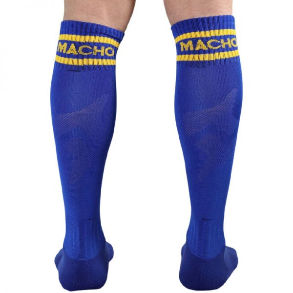 MACHO - LONG SOCKS ONE SIZE BLUE - Image 3