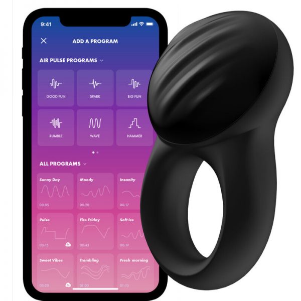 SATISFYER SIGNET RING VIBRATOR APP