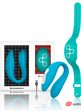 WEARWATCH - DUAL TECHNOLOGY WATCHME VIBRATOR INDIGO/SEAWATER