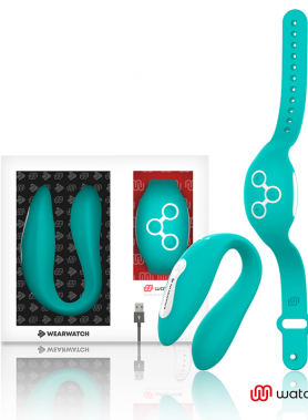 WEARWATCH - DUAL TECHNOLOGY WATCHME LIGHT GREEN VIBRATOR